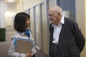 Dr. Lieu and DOR Founder Morris F. Collen, MD, who passed away in 2014.